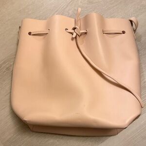 Mansur Gavriel pi k Leather Shoulder Bag
